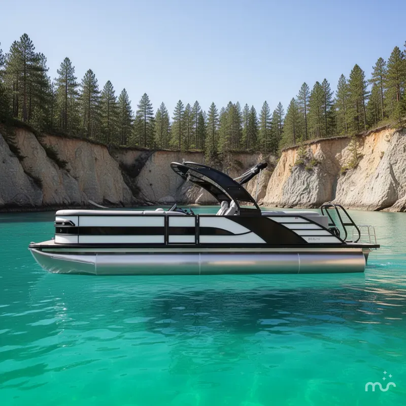 Slide: The Image of Bentley Pontoons Elite 253 Admiral 2025 - 2