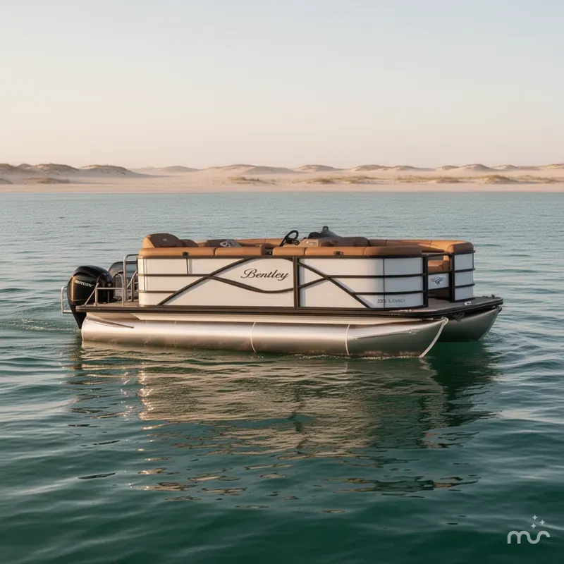 Slide: The Image of Bentley Pontoons Legacy 223 Navigator 2026 - 0