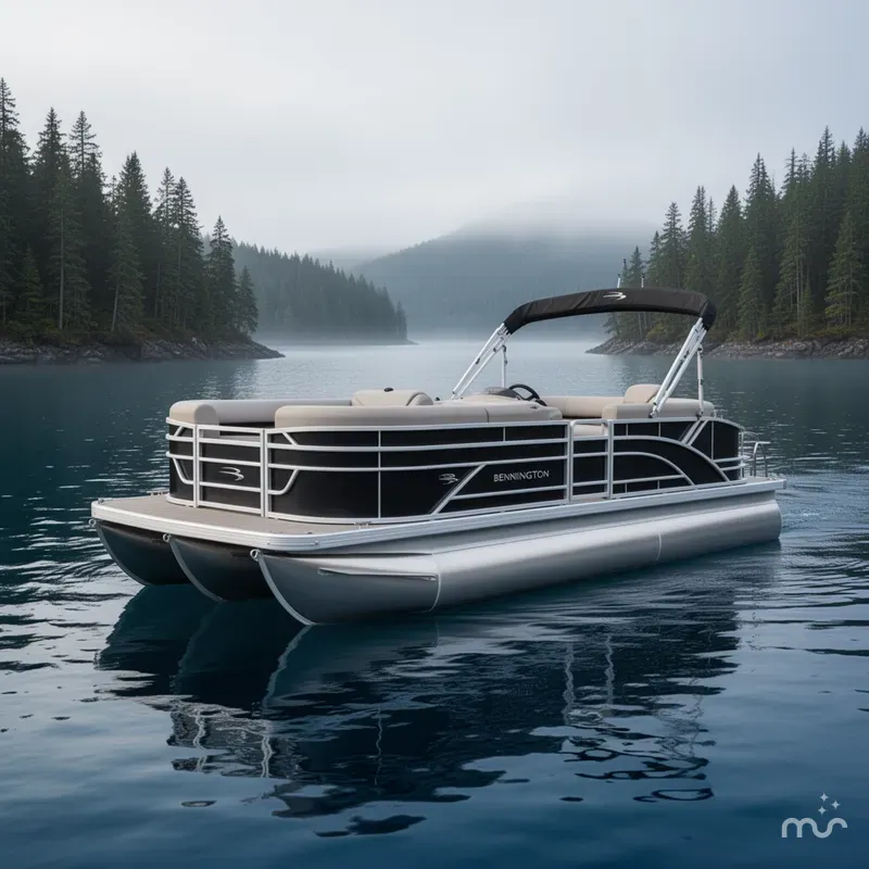 Slide: The Image of Bennington S Swingback 22 SSB Pontoon 2026 - 4