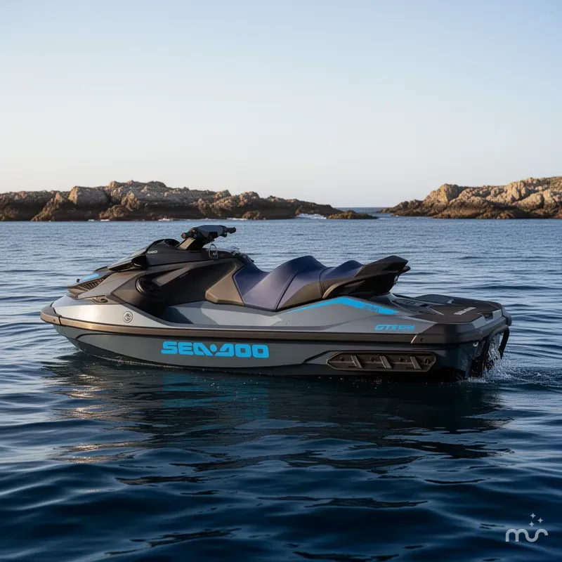 Slide: The Image of Sea-Doo GTX 230 Tech, Audio, iDF, iBR 2026 - 2