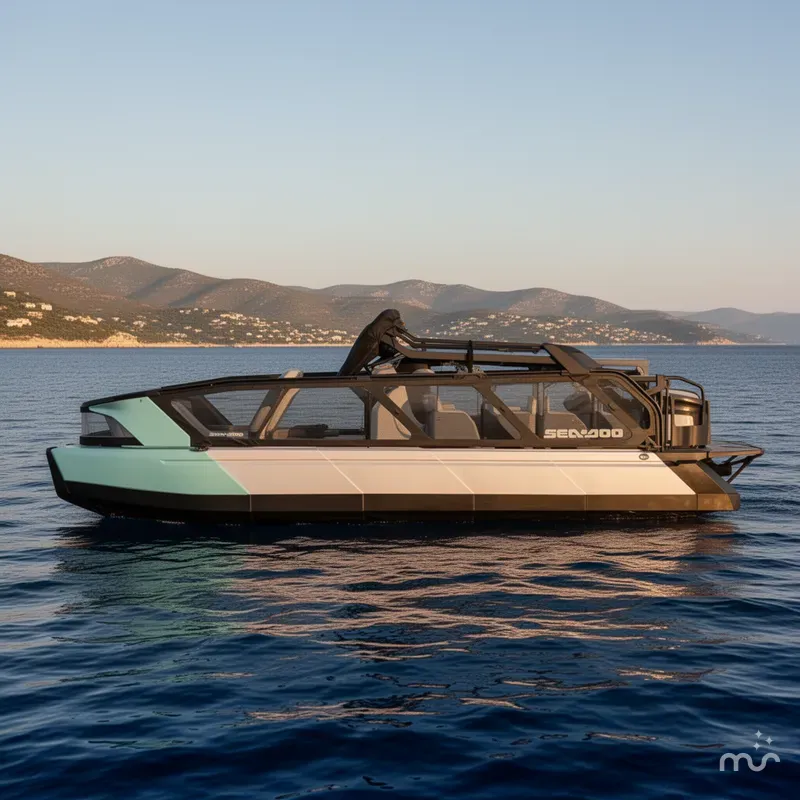 Slide: The Image of Sea-Doo Switch Sport™ 21 - 300 Hp - Tech Galvanized 2026 - 2