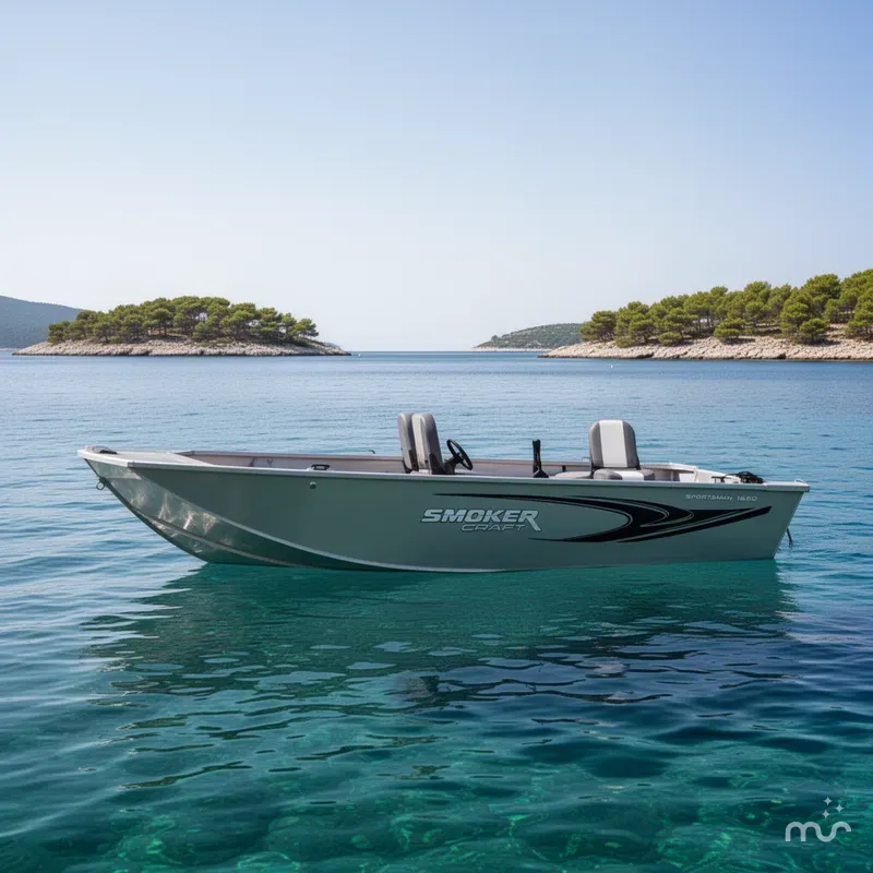 Slide: The Image of Smoker Craft Sportsman 1660 2026 - 2