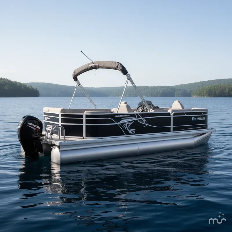 Slide: The Image of Princecraft 21 Sportfisher 2S Pontoon & 90HP Mercury 4-Stroke -$27,995 2021 - 1