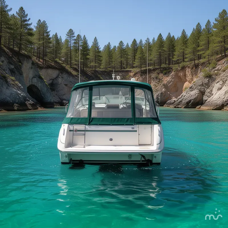 Slide: The Image of Sea Ray 280 Weekender 1991 - 3