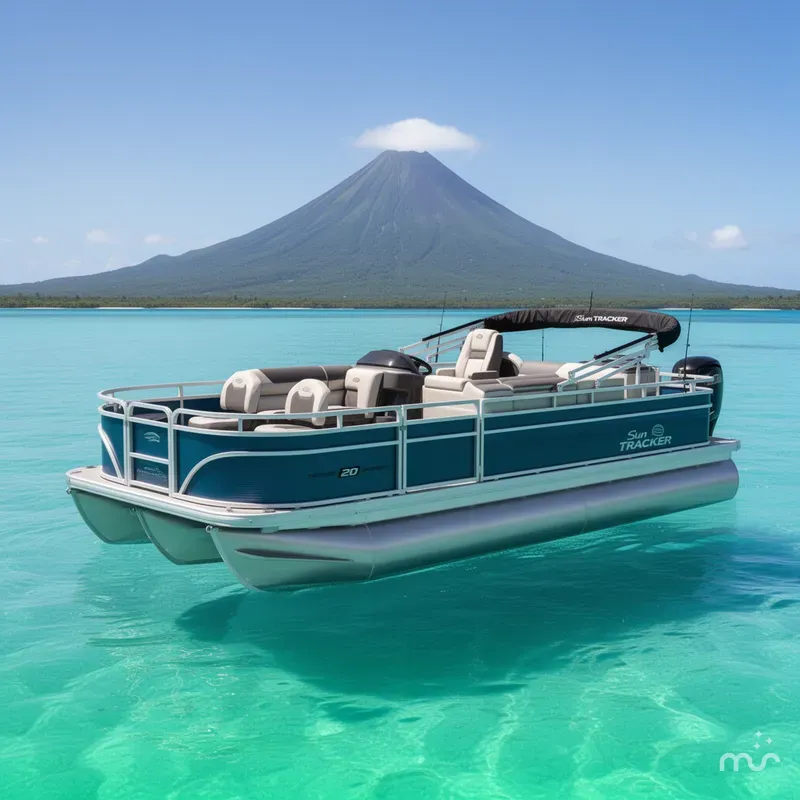 The Image of Sun Tracker Fishin' Barge 20 DLX 2026 - 0