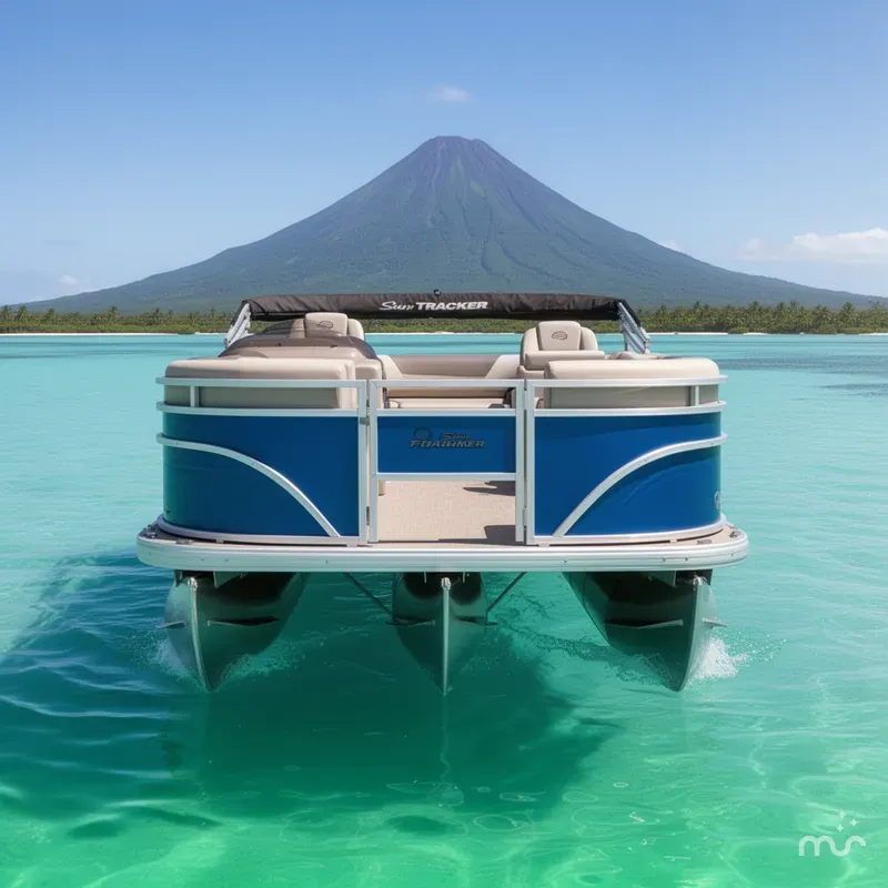 Slide: The Image of Sun Tracker Fishin' Barge 20 DLX 2026 - 1