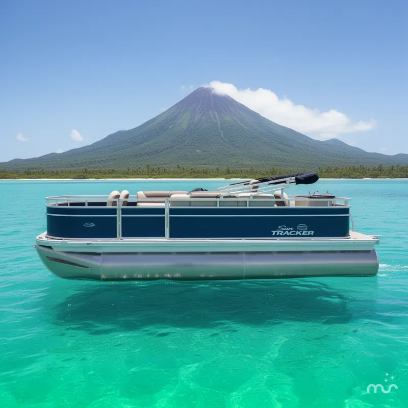 Slide: The Image of Sun Tracker Fishin' Barge 20 DLX 2026 - 2