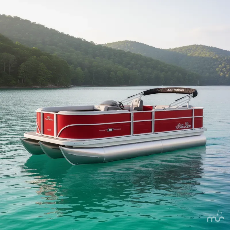 The Image of Sun Tracker Party Barge 18 DLX 2026 - 0