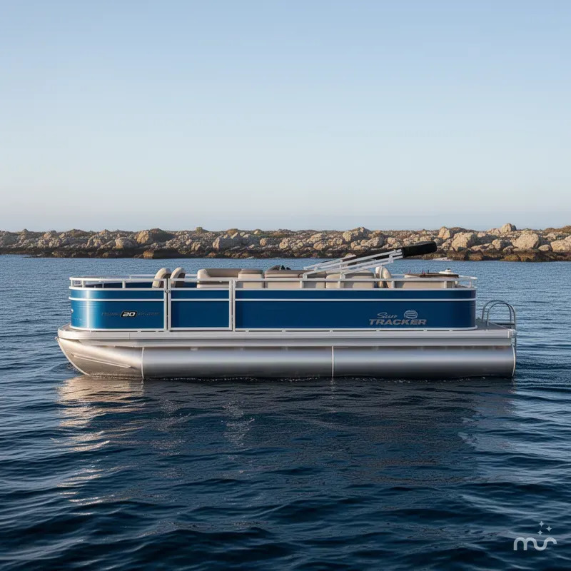 Slide: The Image of Sun Tracker Fishin' Barge 20 DLX 2026 - 2