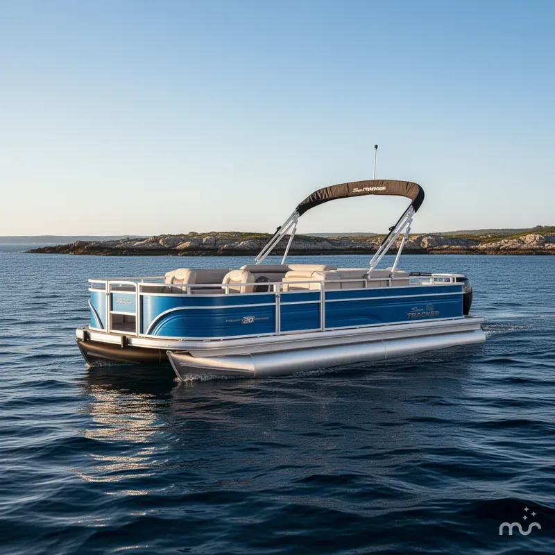 Slide: The Image of Sun Tracker Fishin' Barge 20 DLX 2026 - 4