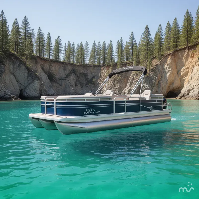 The Image of Sun Tracker Fishin' Barge 20 DLX 2026 - 0