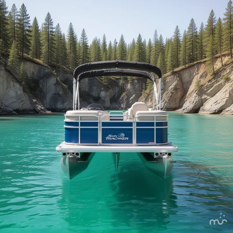 Slide: The Image of Sun Tracker Fishin' Barge 20 DLX 2026 - 1