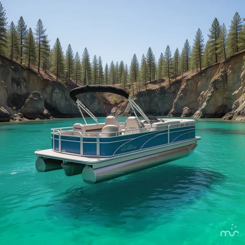 Slide: The Image of Sun Tracker Fishin' Barge 20 DLX 2026 - 3