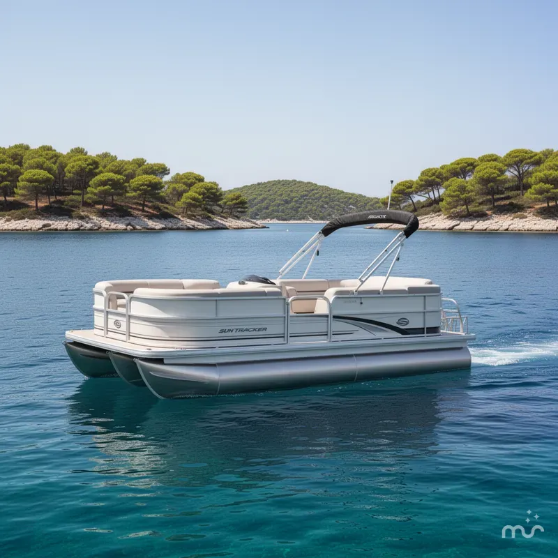 The Image of Sun Tracker Party Barge 20 DLX 2026 - 0