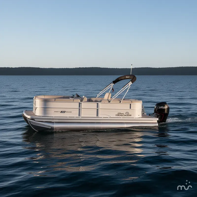 The Image of Sun Tracker Party Barge 20 DLX 2026 - 0