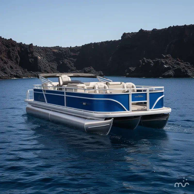 Slide: The Image of Sun Tracker Fishin' Barge 20 DLX 2026 - 3