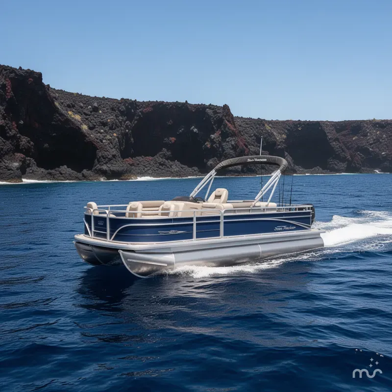 Slide: The Image of Sun Tracker Fishin' Barge 20 DLX 2026 - 4