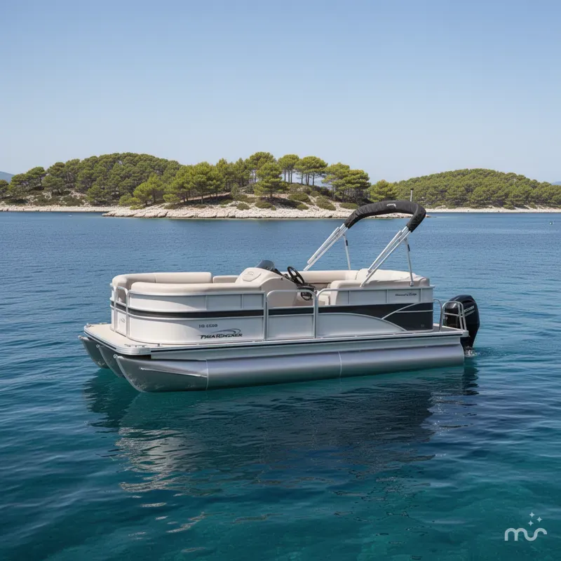 The Image of Sun Tracker Party Barge 16 DLX 2026 - 0