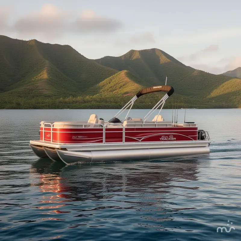 The Image of Sun Tracker Fishin' Barge 22 DLX 2026 - 0