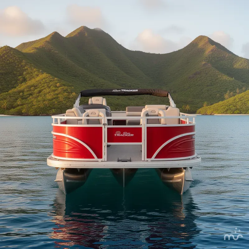 Slide: The Image of Sun Tracker Fishin' Barge 22 DLX 2026 - 3