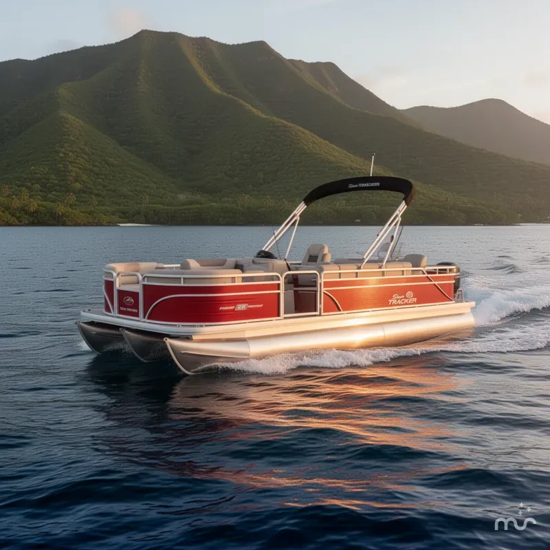 Slide: The Image of Sun Tracker Fishin' Barge 22 DLX 2026 - 4