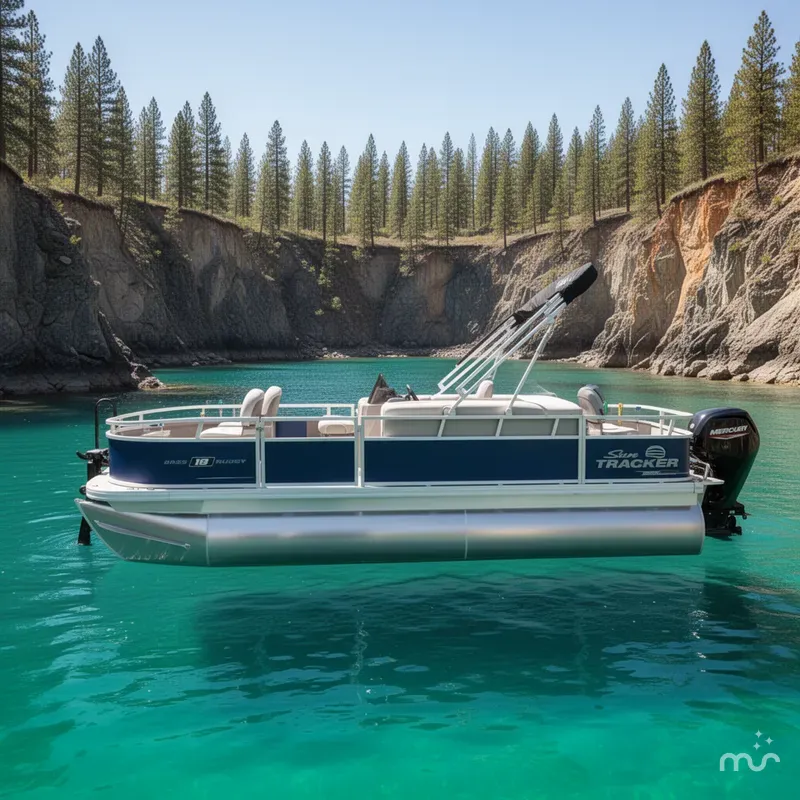 Slide: The Image of Sun Tracker Bass Buggy 18 DLX 2026 - 2