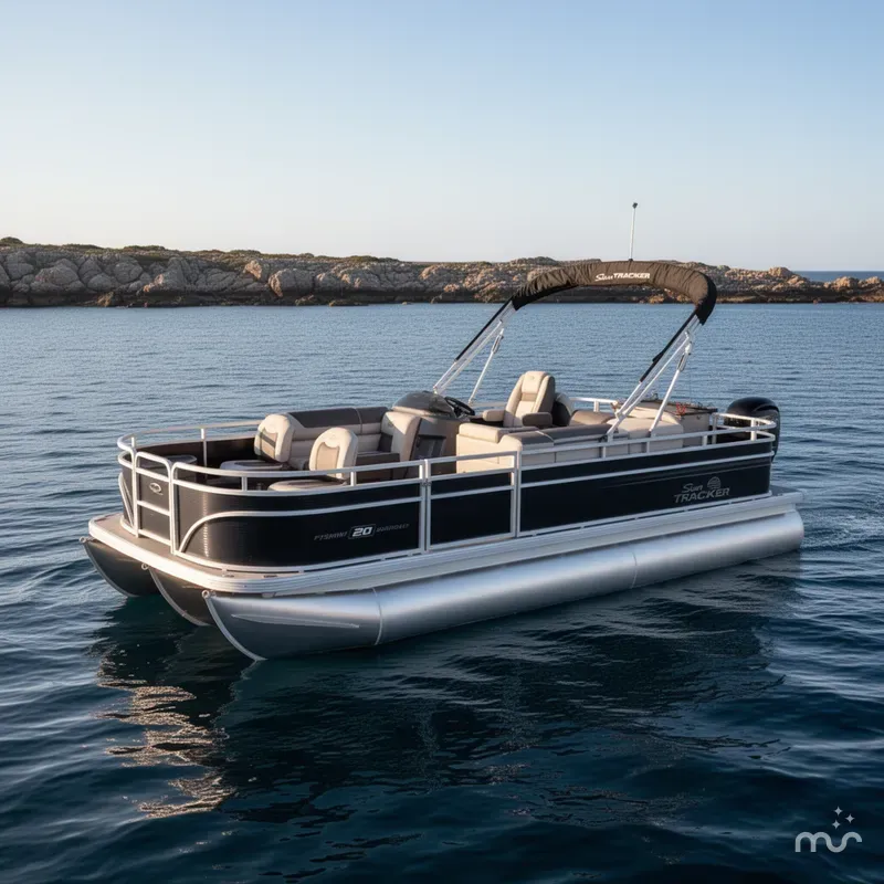 The Image of Sun Tracker Fishin' Barge 20 DLX 2026 - 0