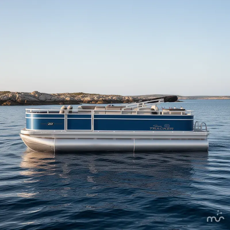 Slide: The Image of Sun Tracker Fishin' Barge 20 DLX 2026 - 2