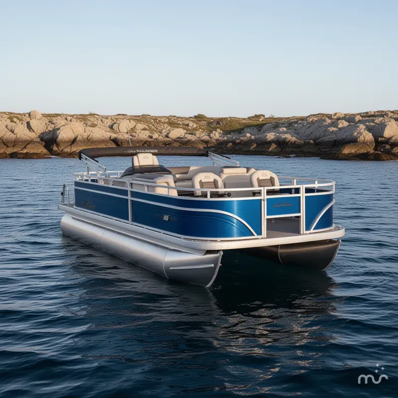Slide: The Image of Sun Tracker Fishin' Barge 20 DLX 2026 - 3