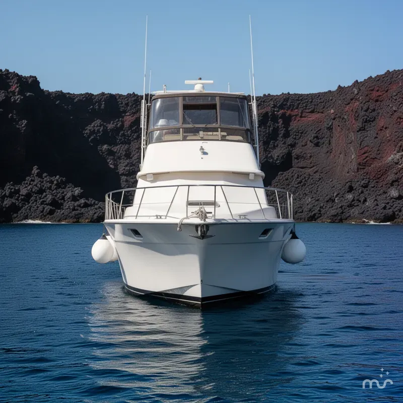 Slide: The Image of Silverton 40 Aft Cabin 1985 - 1