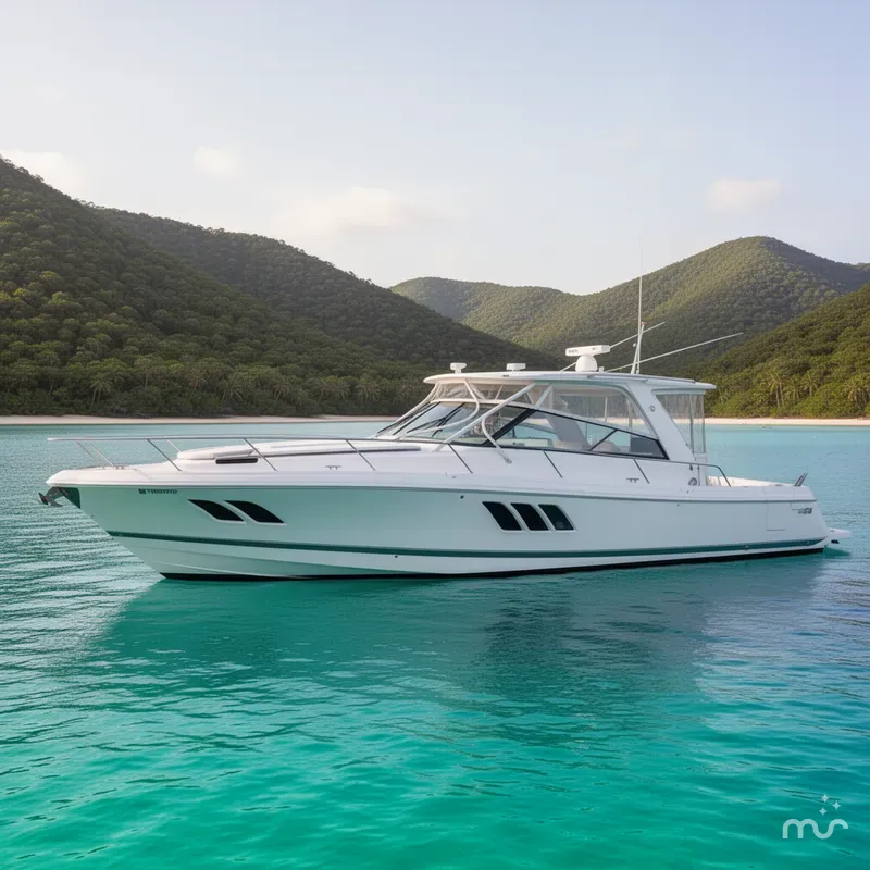 Slide: The Image of Intrepid 475 Sport Yacht 2018 - 2