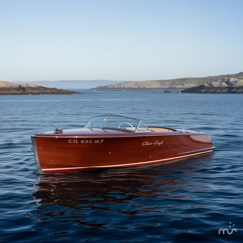 The Image of Chris-Craft 18 Runabout 1952 - 0