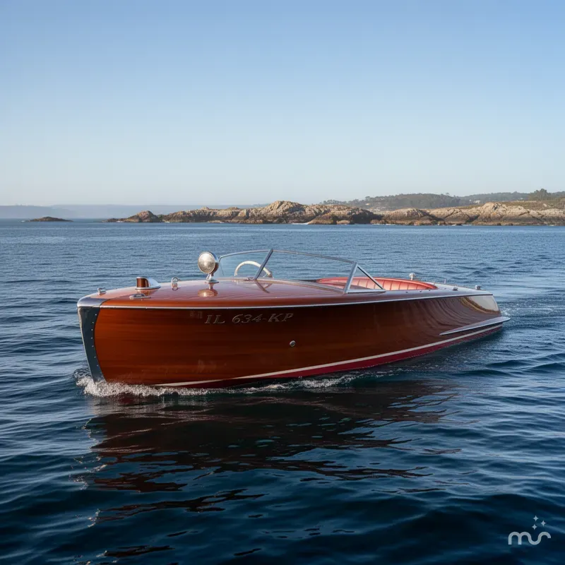 Slide: The Image of Chris-Craft 18 Runabout 1952 - 4