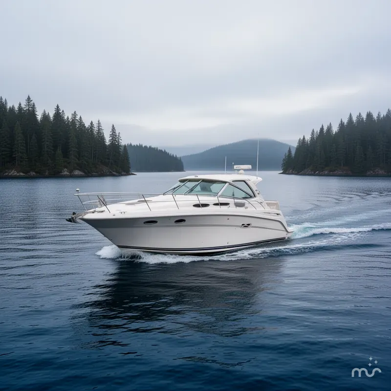 Slide: The Image of Sea Ray Sundancer 370 1996 - 2
