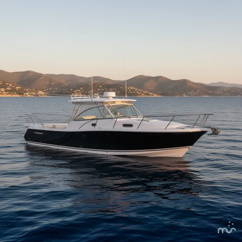 Slide: The Image of Pursuit 345 Drummond Sportfish 2009 - 2