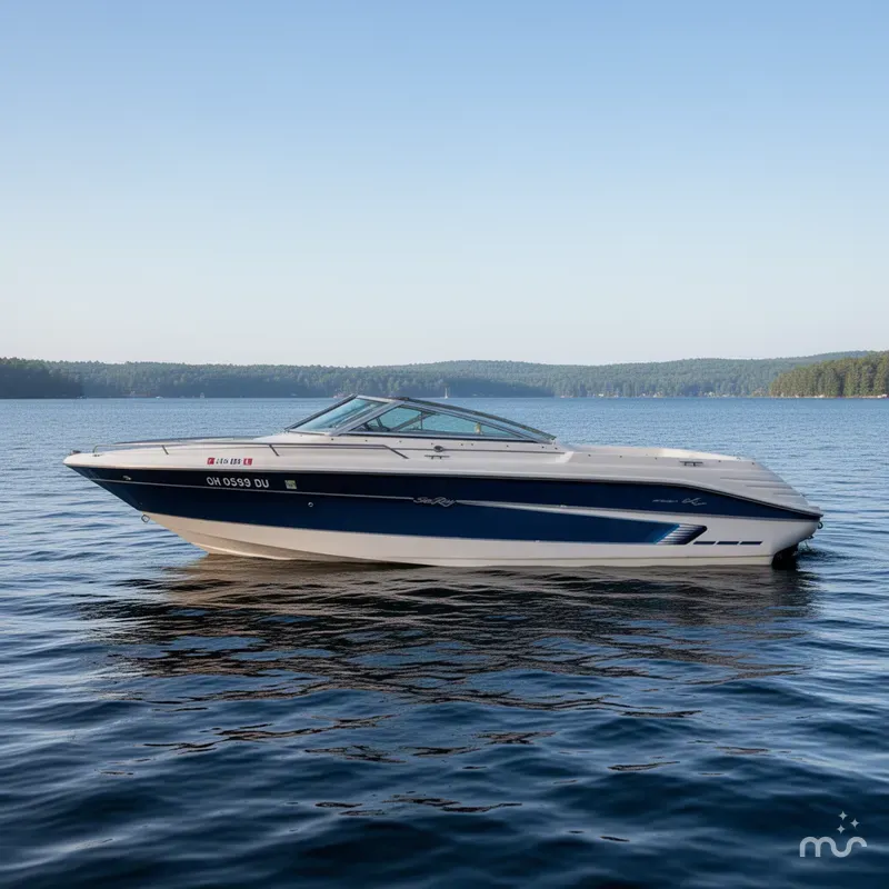 Slide: The Image of Sea Ray 220 Overnighter Signature 1994 - 1