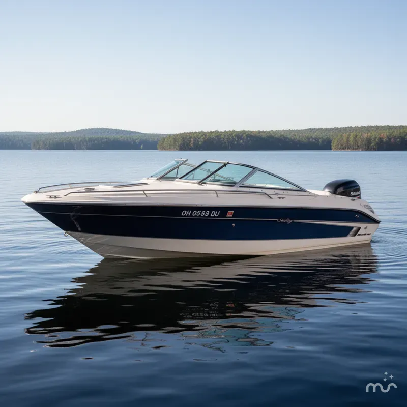 Slide: The Image of Sea Ray 220 Overnighter Signature 1994 - 2