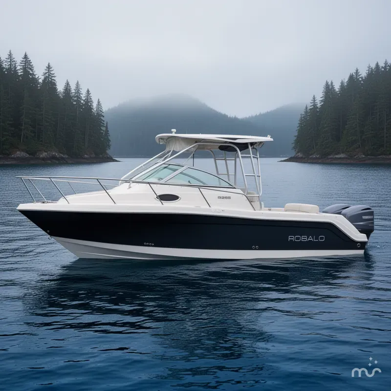 Slide: The Image of Robalo R265 Walkaround 2008 - 2