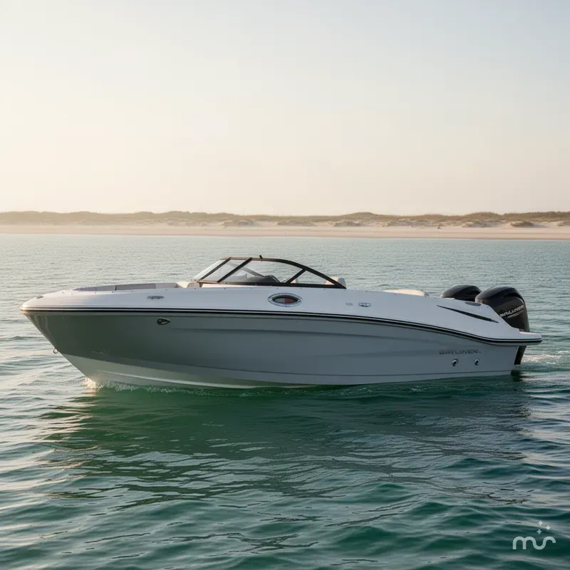Slide: The Image of Bayliner VR6 Bowrider OB 2026 - 2