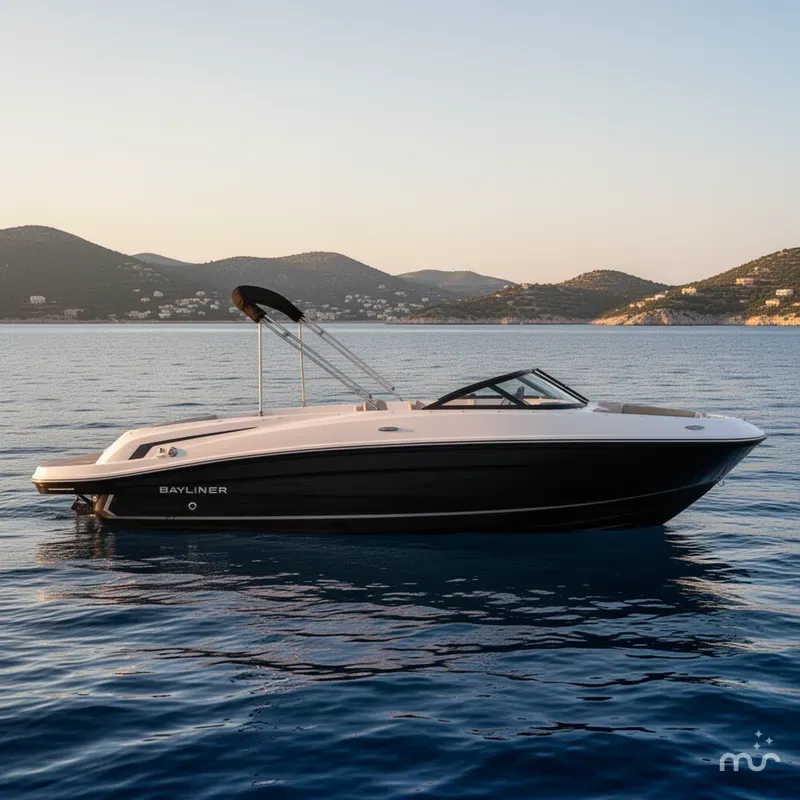 Slide: The Image of Bayliner VR6 Bowrider OB 2026 - 2
