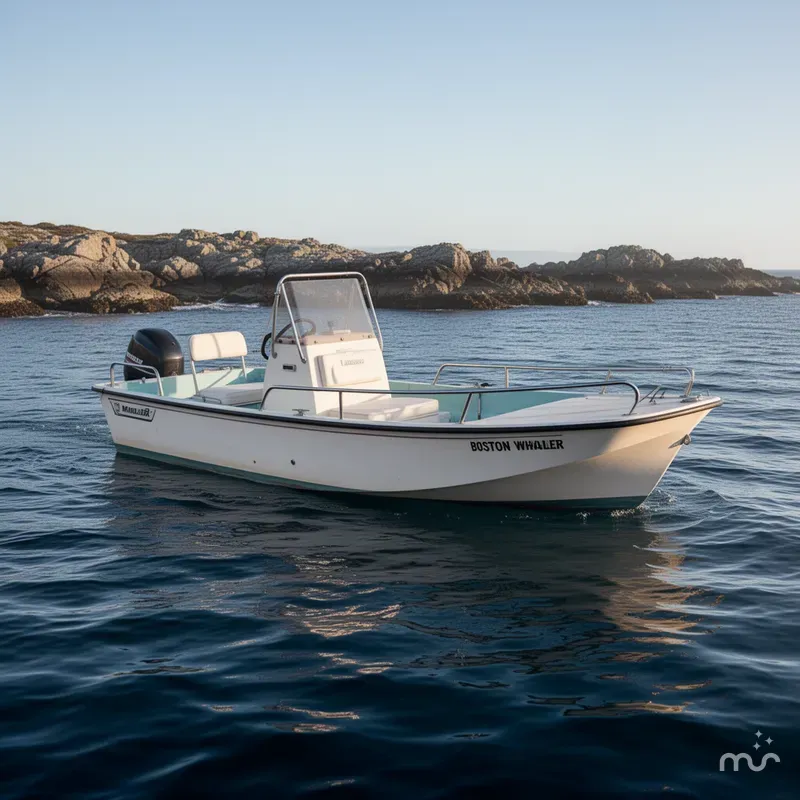 Slide: The Image of Boston Whaler 17 Montauk 1972 - 2