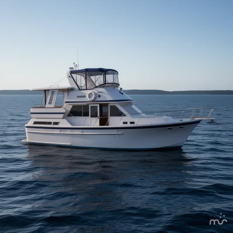 Slide: The Image of Jefferson 42 SE Sundeck Motor Yacht 1987 - 0