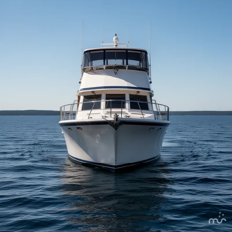 Slide: The Image of Jefferson 42 SE Sundeck Motor Yacht 1987 - 3