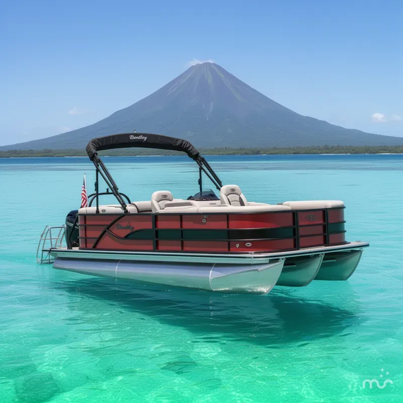 The Image of Bentley Pontoons Fish 243 4-Point 2026 - 0