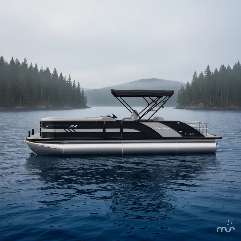 Slide: The Image of Bentley Pontoons Elite 253 Swingback 2026 - 2