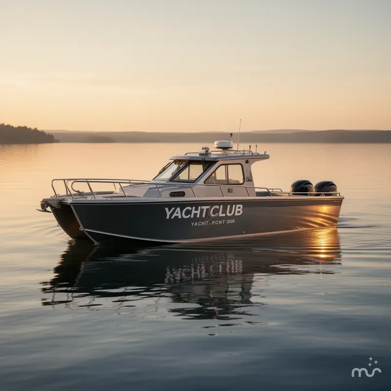 Slide: The Image of Yacht Club YACHT CLUB 2026 - 2