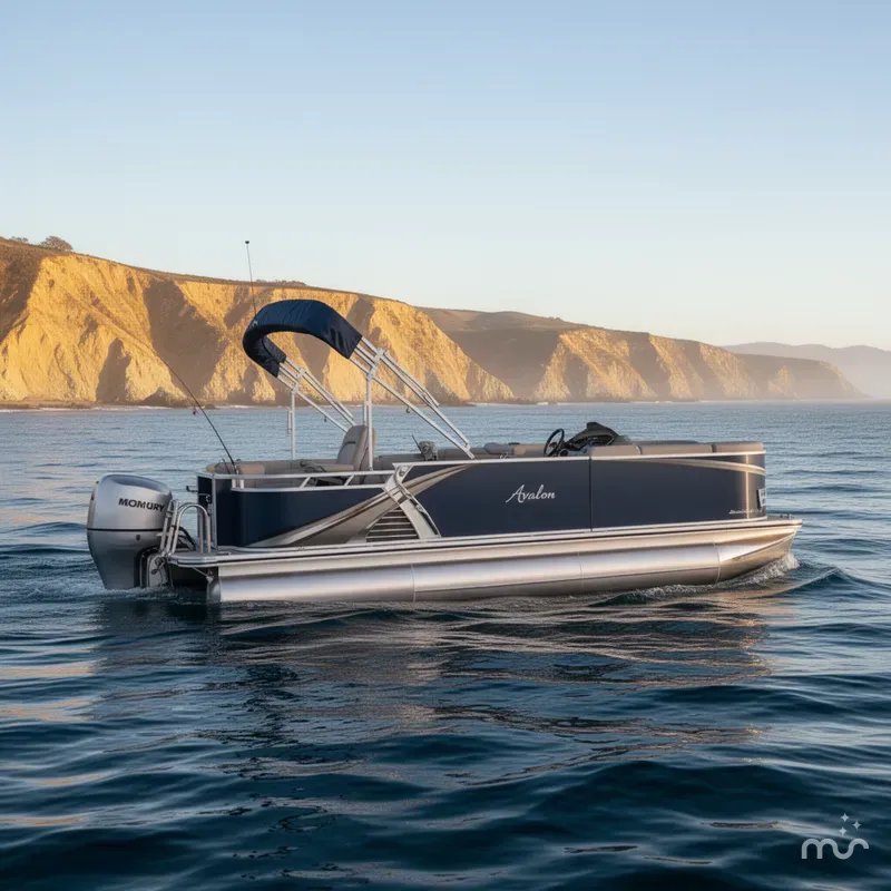 Slide: The Image of Avalon Avalon LSZ Rear Fish - 23 FT w/ 150HP Mercury! 2026 - 0