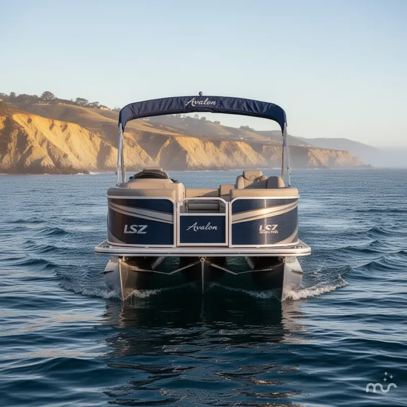 Slide: The Image of Avalon Avalon LSZ Rear Fish - 23 FT w/ 150HP Mercury! 2026 - 1