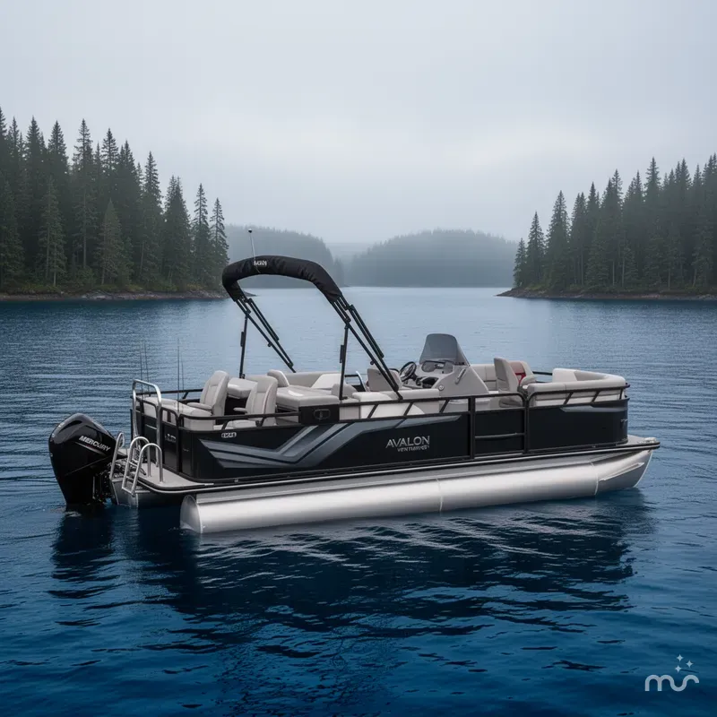 The Image of Avalon Venture 85 Rear Fish - 25 FT w/ 150HP Mercury! 2026 - 0