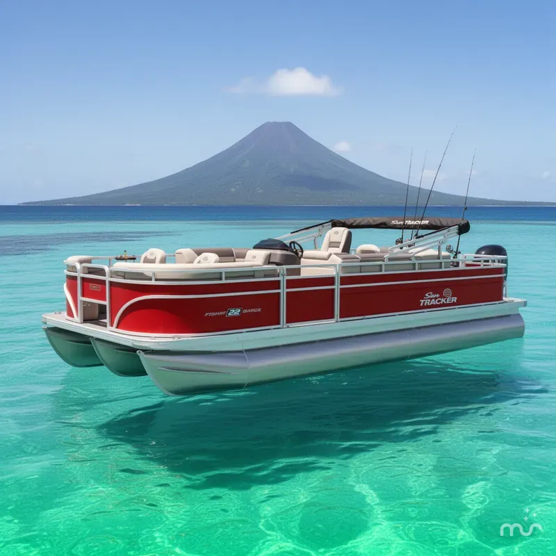 The Image of Sun Tracker Fishin' Barge 22 DLX 2026 - 0